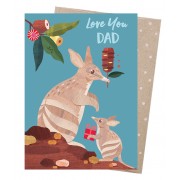 Greeting Card - Bandicoot Dad